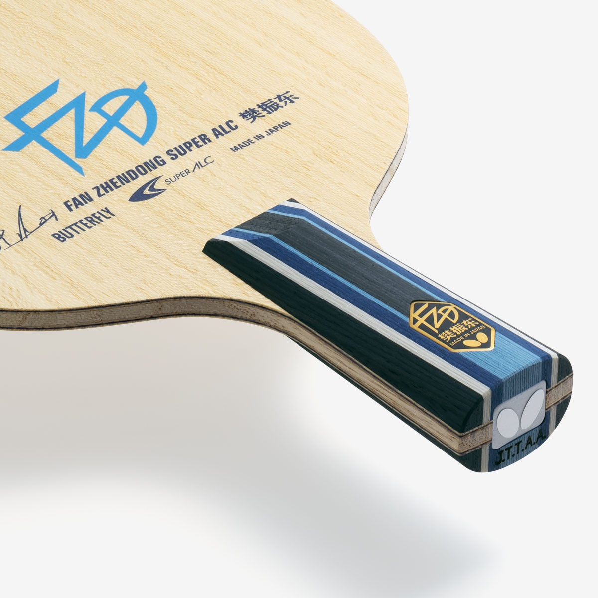 Fan Zhendong Super ALC CS: Close-up of Handle